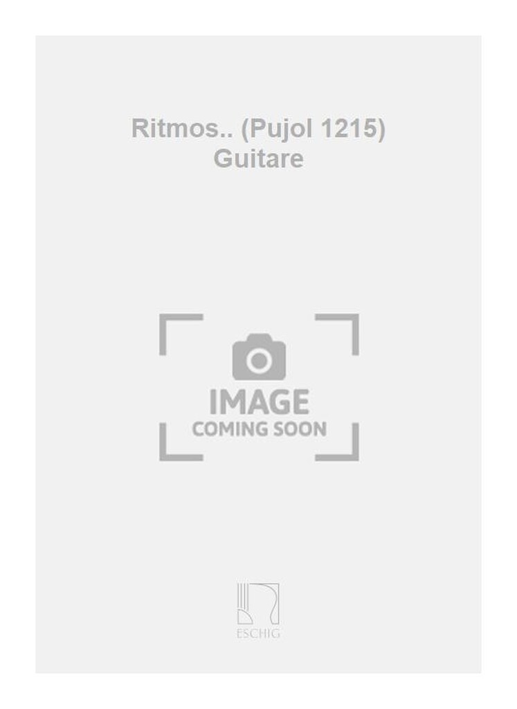 Ritmos.. (Pujol 1215) Guitare